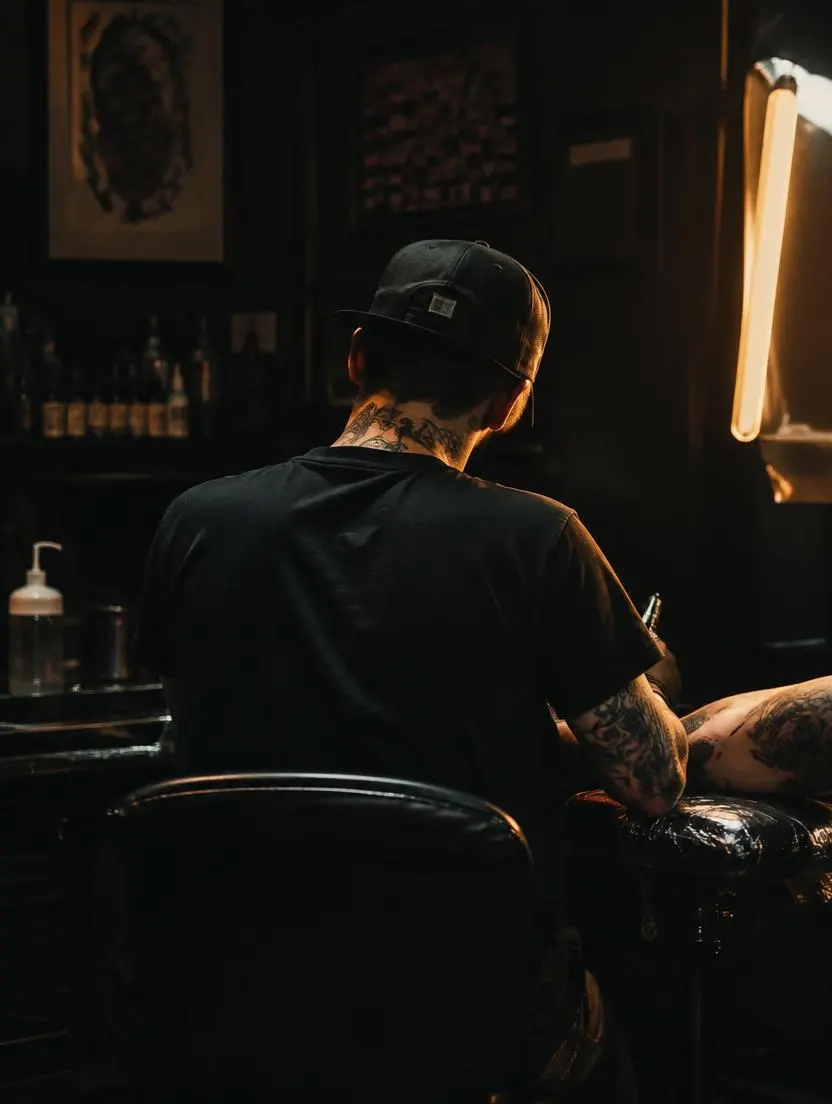 Portrait of tattoo artist Artist Name